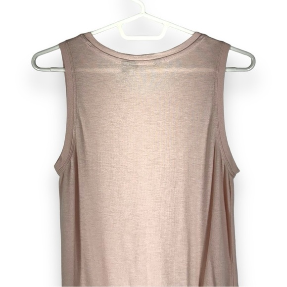Athleta Threadlight Ruched Side Twist Tank, Ballerina Gown Pink, Size Small - Picture 9 of 10